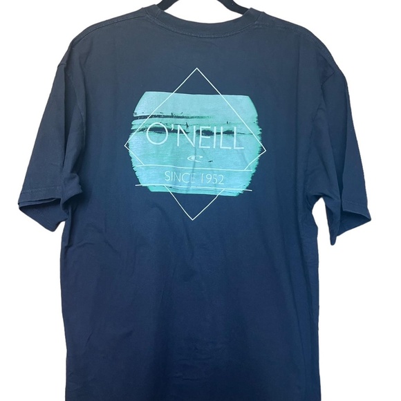 O'Neill black standard fit t-shirt with back graphic - Picture 2 of 3